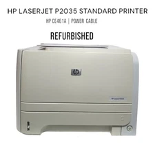 HP LaserJet P2035 Printer | Monochrome | 30ppm | USB & Parallel | Fast & Reliabl