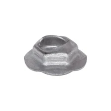 Auveco 15711 Thread Cutting Nut, 8mm Stud Size, Zinc Finish, 100-Pack