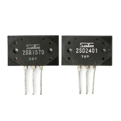Paire De Transistors 2SD2401 + 2SB1570 - Compatible MT-200, Référence #F12, Pour Amplificateurs Audio
