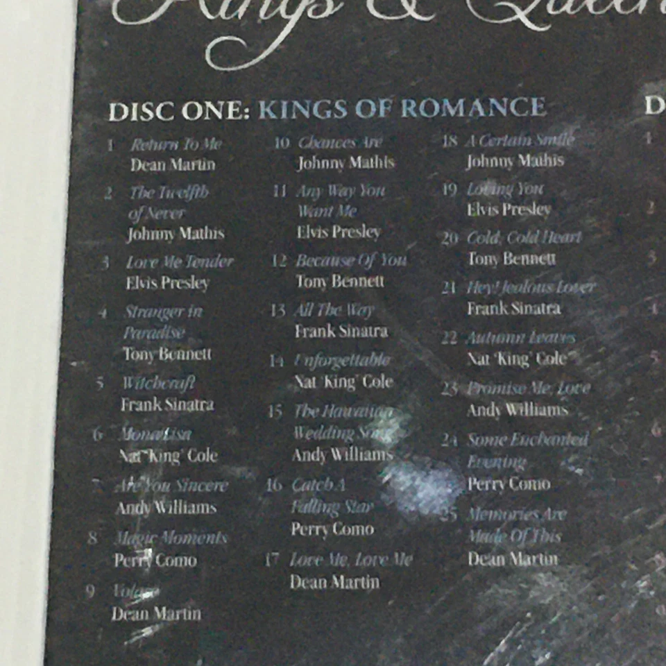 Kings Queens of Romance CD 2 disc set New Sealed - Image 4 of 4