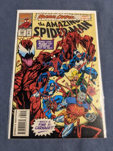 Amazing Spider-Man #380 Marvel Comics 1993 Maximum Carnage #11 Of 14  (CMX-H/2) - Picture 1 of 1