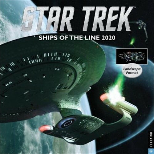 Star Trek Ships of the Line 2020 Wall Calendar by CBS (2019, Calendar