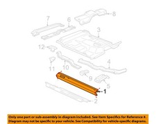 Ford Oem 98-11 Ranger Cab Rocker-rocker Panel Yl5z1310129aa