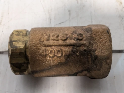 Conbraco 125 S - 400 WOG - Threaded Bronze Spring Check Valve