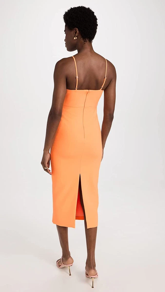 Likely clearance orange dress
