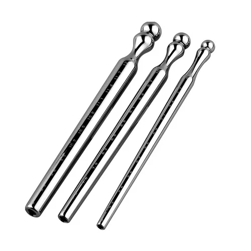 Dilatador de acero inoxidable metal que suena uretral estiramiento del pene tapón hueco para hombres - Imagen 5 de 15