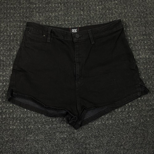 Women’s BDG Urban Outfitters Pin Up High Rise Jean Shorts Black Size 34