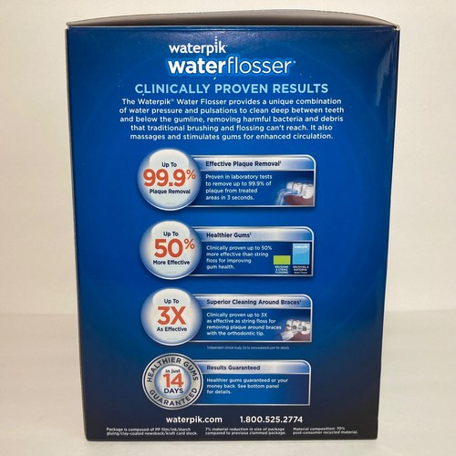 Waterpik WP-100W Ultra Water Flosser White NEW Open Box! - 第 2/9 張圖片