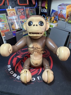 ZOOMER CHIMP MONKEY INTERACTIVE PET BY SPIN MASTER Retired! No Charger Working