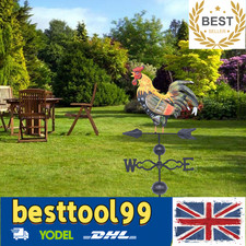 Weather Vane Cockerel Wind Vane Weathervane Retro Cast Iron Multi-color Rooster]