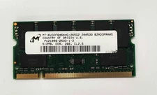 Memory Module Micron MT16VDDF6464HG-265G2 512 MB Memory Module - DDR - SODIMM -