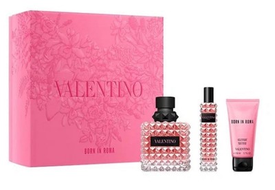 VALENTINO DONNA 15ml 3本セット Valentino Donna Born In Roma 3 Pc Set EDP Spray 100ml, 15ml, Body