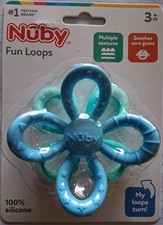 Nuby Fun Loops Teether 2 Pack