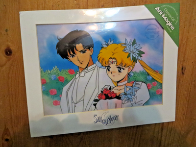 セーラームーン　Chroma Cel Ani Magine Two Sailor Moon LTd Edition Chroma Cel Ani-Magine 5000 Edition NEW