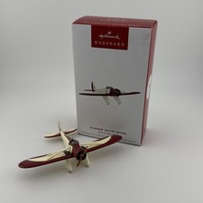 Hallmark Keepsake 2025 Sky's the Limit Kinner Sportwing Airplane Ornament