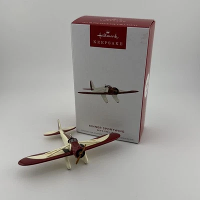 Hallmark Keepsake 2025 Sky's the Limit Kinner Sportwing Airplane Ornament