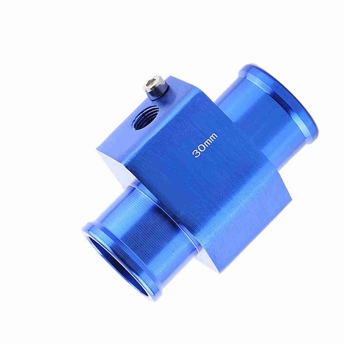 Metal Water Temp Joint Pipe Hose Temperature Sensor Adapter Blue 30mm GDS - Picture 4 of 12