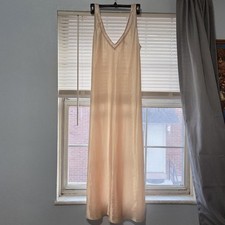 Vintage Oscar de la Renta Pink Label maxi slip dress
