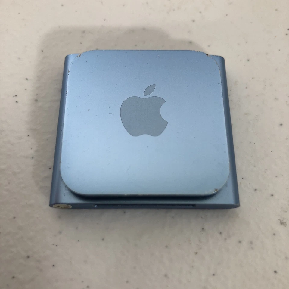 Apple 8GB iPod Nano 6th Generation Blue MC689LL Tested *READ - Image 2 of 4