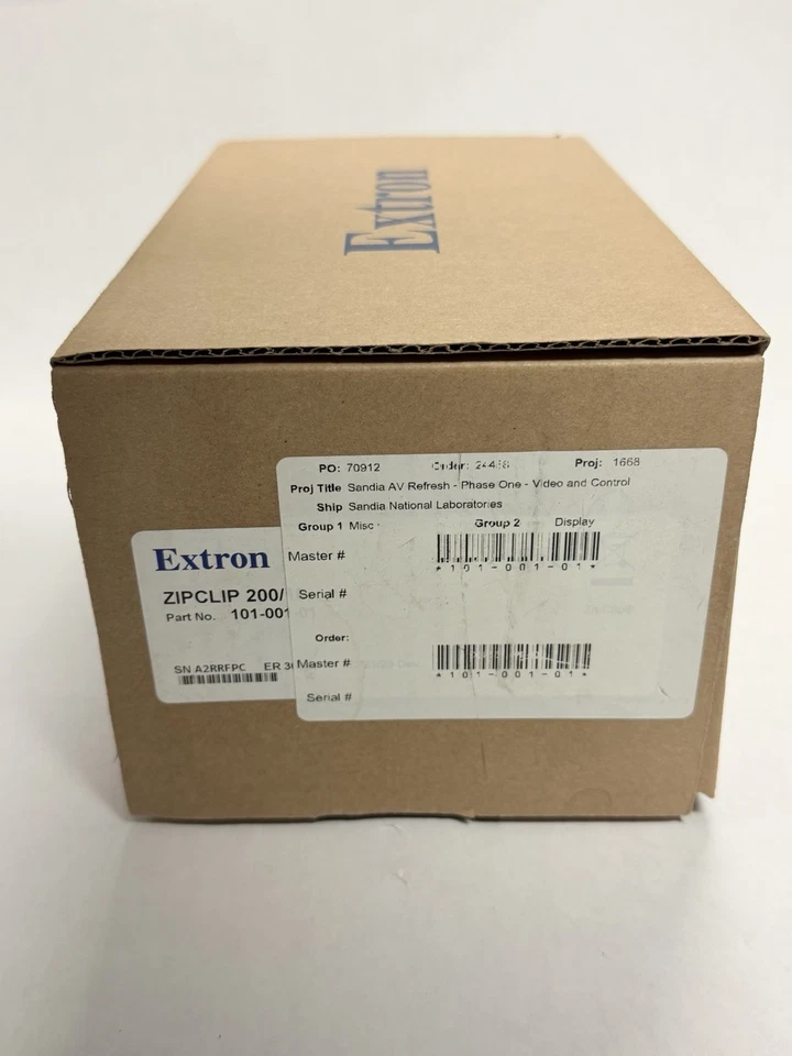 Lot of 10 EXTRON 101-001-01 ZIPCLIP 200/10 MOUNTING HARDWARE - Image 3 of 3