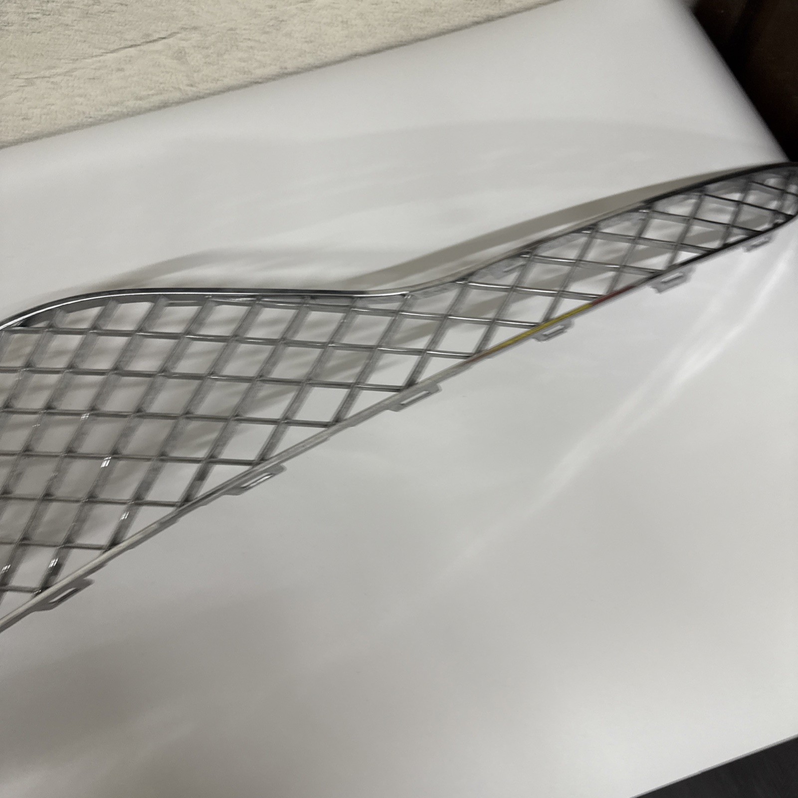 Bentley Continental Gt Gtc front bumper left center grill 16-18 3W3807681#3165
