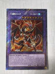 Masquerade the Blazing Dragon (Platinum Secret Rare) RA02-EN022