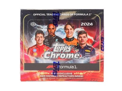 2024 TOPPS CHROME F1 FORMULA 1 QUALIFYING LAP HOBBY BOX