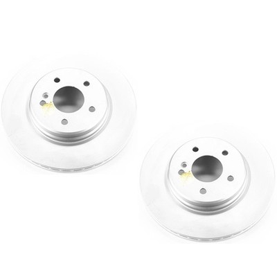 SET-P15EBR808EVC-2 Powerstop 2-Wheel Set Brake Discs Rear AWD  for MB Mercedes