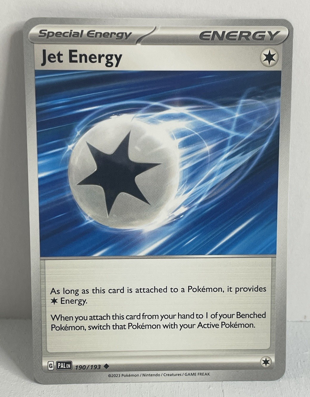 Pokemon TCG NM Jet Energy 190/193 Sv02: Paldea Evolved Regular