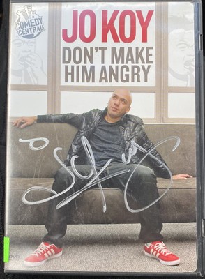 Jo Koy Don't Make Him Angry Signed Autographed Case with Disc  DVD 2009
