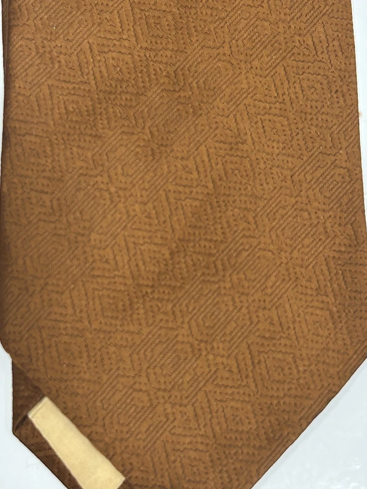 Vintage Necktie Tie Mens Wide Thick Polyester Disco Monsieur Cravatieur 60s 70s - Image 3 of 4