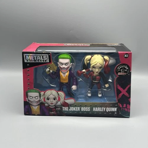 Metals Die Cast - Suicide Squad - The Joker Boss & Harley Quinn Figures