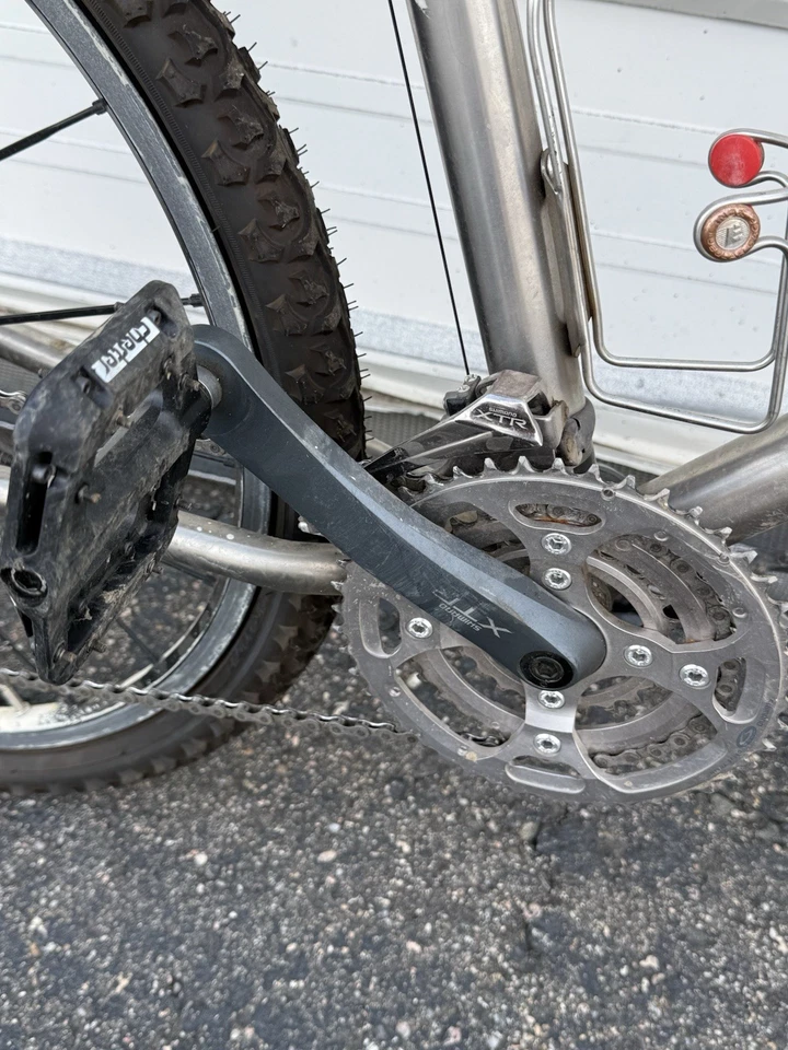 Bicicleta de montaña Seven Cycles Teres Titanium XTR Rock Shox horquilla SID Foto 4 de 4