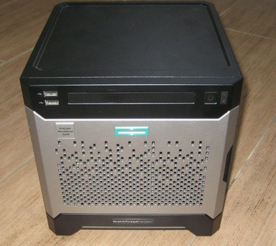 HP ProLiant MicroServer Gen8, Intel Xeon E3-1265L v2, 16 GB ECC RAM, ADV ILO