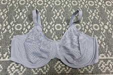 New Wacoal Visual Effects Minimizer Bra - Size 40DDD - Raindrops - 857210
