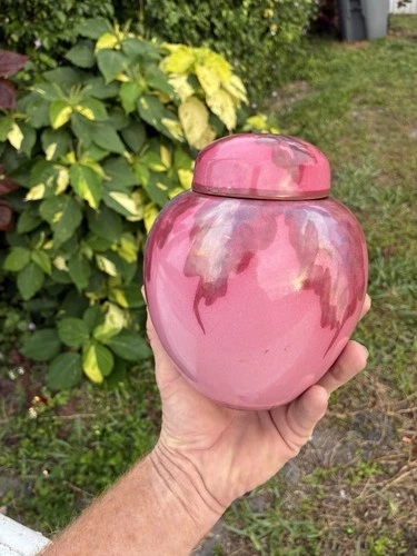 Weller Pottery HTF Juneau Ginger Jar Marked Arts & Crafts Art Pottery Mint