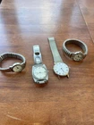 Vintage Seiko Watch DiaShock  6222-7030 plus 3 other watches, not working