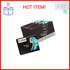 5 GUM React Mint Sugar Free Chewing Gum Bulk Pack (10 packs x 15 sticks) Intense