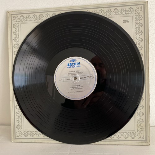 ARCHIV 2533 131 Gregorianischer Choral Maria Einsiedeln 1973 Stereo Gatefold - Picture 5 of 6
