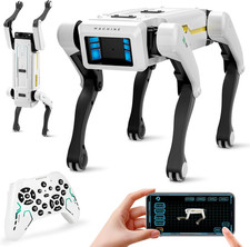 Smart Robot Dog - Interactive STEM Pet with Voice Control, 30 Actions APP