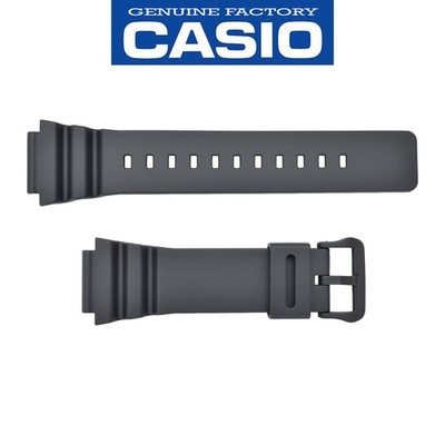 Genuine CASIO G-SHOCK Watch Band Strap MRW210H MRW-210H 20mm Black Rubber
