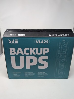 SKE Smart Key Energy 425VA/240W UPS Battery Backup Unit Power Supply Check Pics