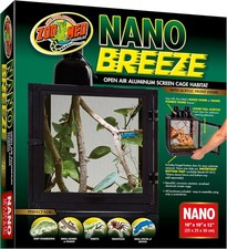 Nano Breeze Aluminum Screen Cage for Small Animals