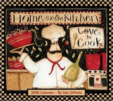 Home Is in the Kitchen 2026 Deluxe Wall Calendar (Calendar)