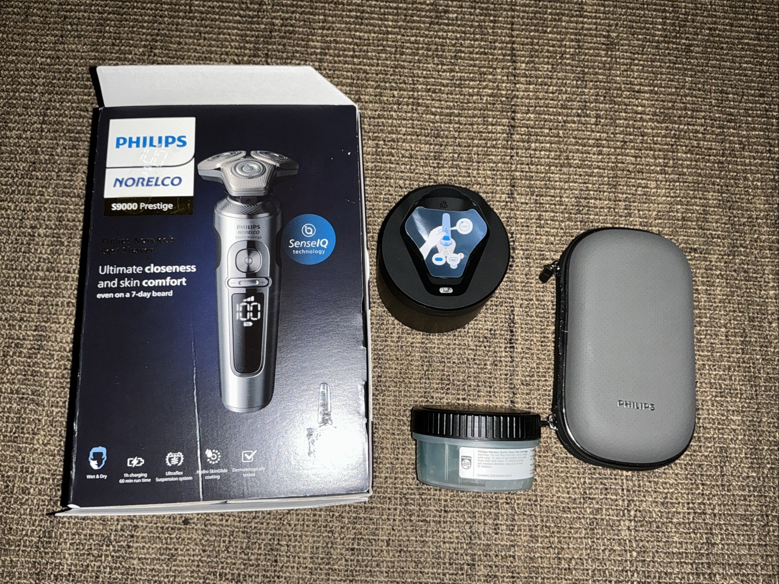 Case, Cleaning Pod, Cleaner Cartridge, Box