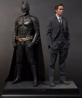 JND Studios Sammelfigur - Duo Batman + Bruce Wayne 1/3 The Dark Knight