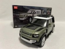 1:18 Land Rover Defender 110 Diecast Model Car Toy Collectible Sound Light Gift