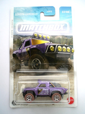 MATCHBOX * RALLY SERIE III * SONORA SHREDDER * DESIGN 2026 * THAILAND * IN OVP