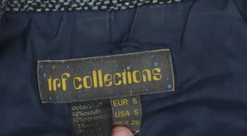 trf collections Women's Grey Hooded Jacket S - Image 3 of 4