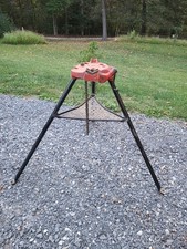 Ridgid Tristand Portable Chain Vice 1/8 - 5" No. 450 Used 